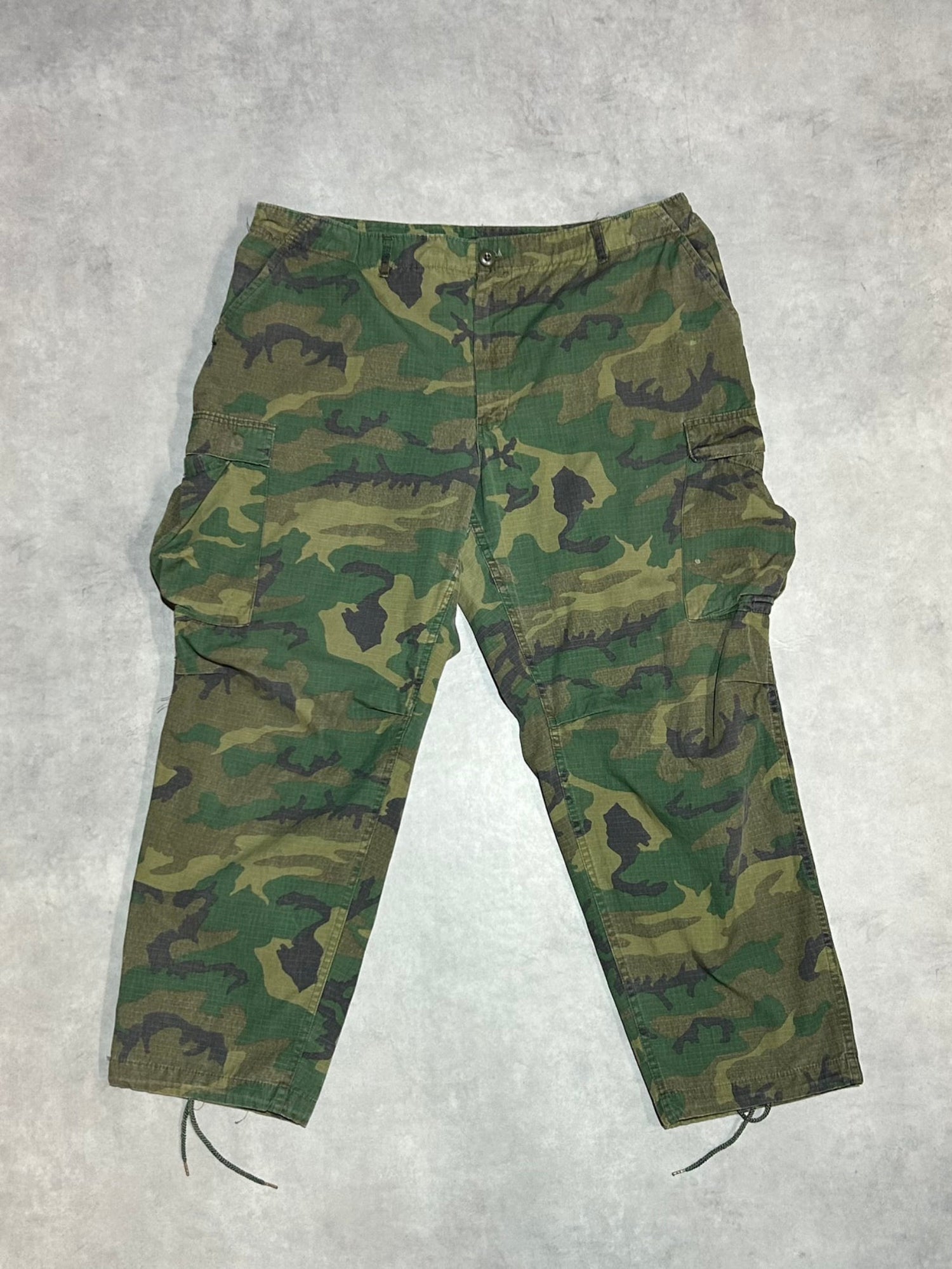 60's〜70's U.S.ARMY「woodland camo」USA製 カーゴパンツ