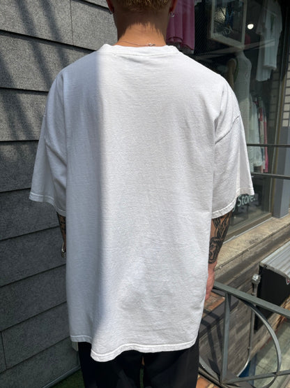 00's Port and Company「got milk」グラフィックTシャツ