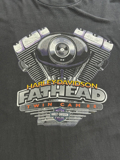 90's HARLEY-DAVIDSON「FATHEAD」ハーレーダビッドソンTシャツ