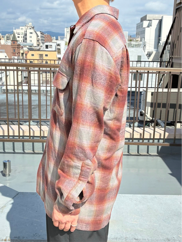 00's「Pendleton」USA製 ウールシャツ
