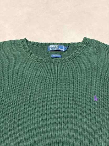90's POLO BY RALPH LAUREN クルーネックニット
