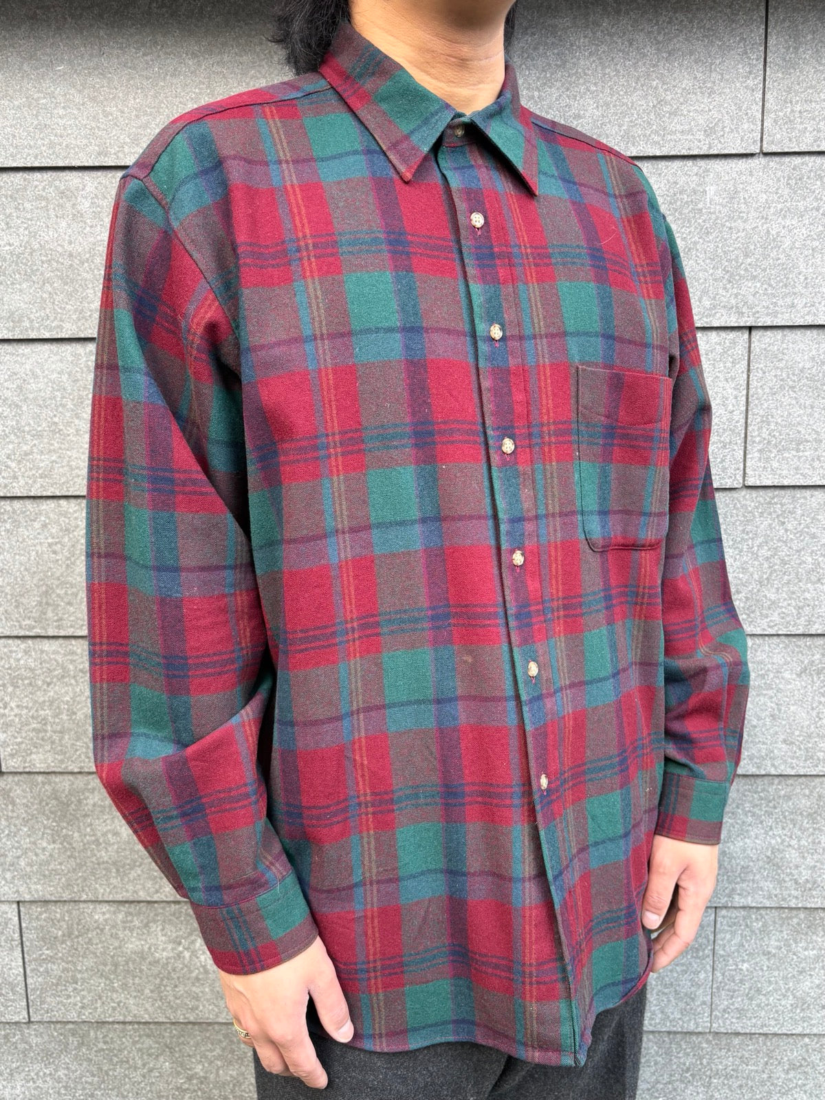 80's PENDLETON USA製 ウールシャツ