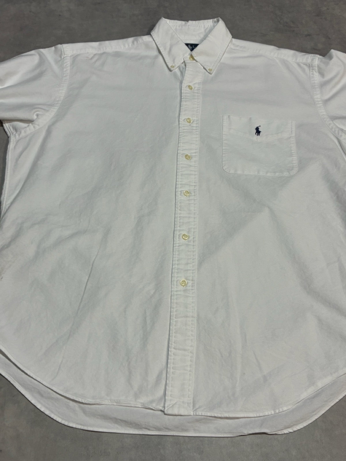 90's RALPH LAUREN「BIG SHIRT」ボタンダウンシャツ