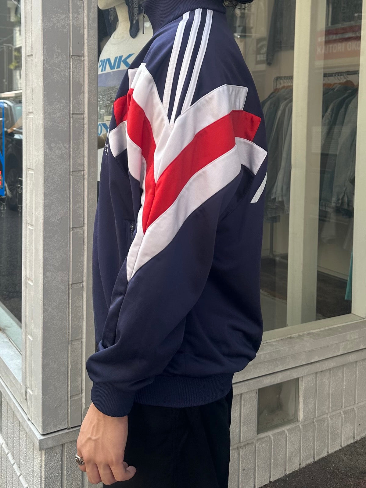 80's ADIDAS トラックジャケット　