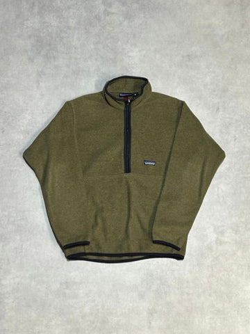90's PATAGONIA「Synchilla Marsupial」ハーフジッププルオーバー