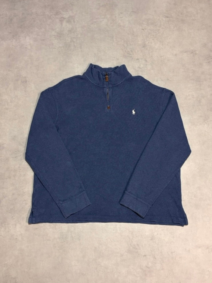 90's POLO BY RALPH LAUREN ハーフジップニット
