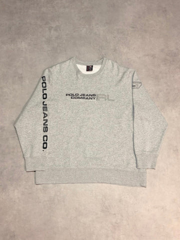 90's~00's RALPH LAUREN「POLO JEANS COMPANY」ロゴスウェット