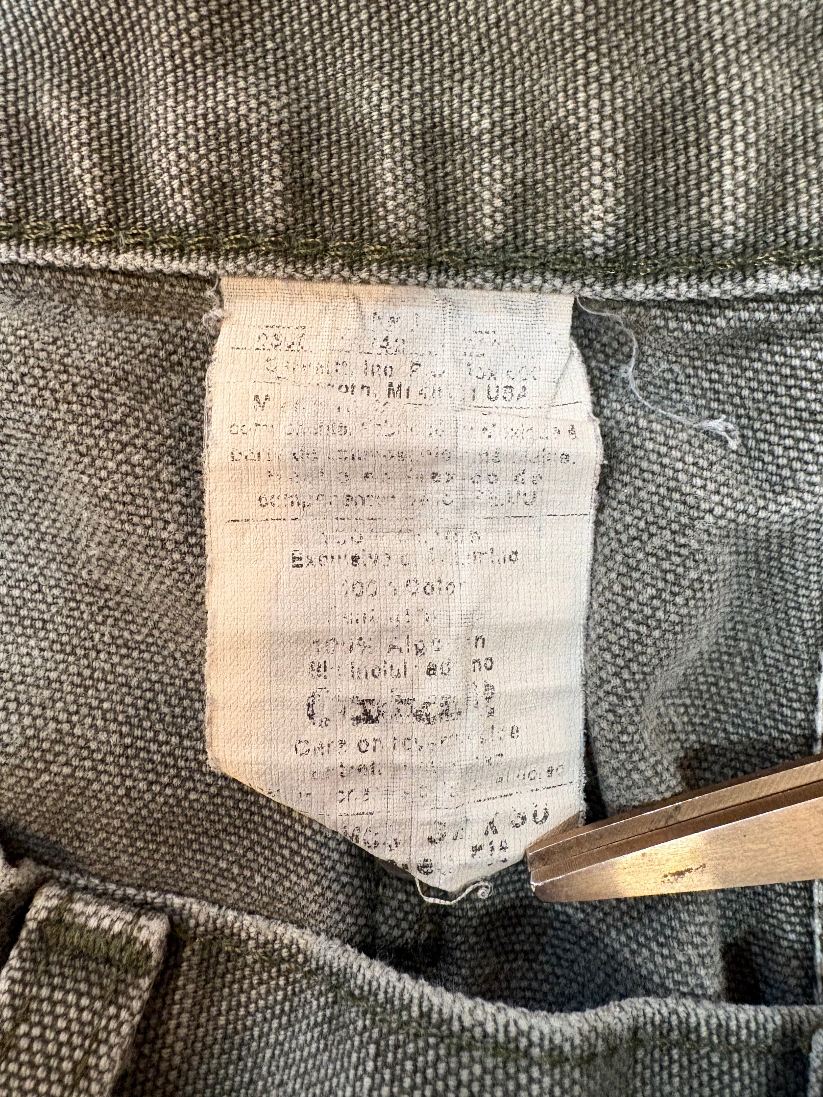 90's ~00's CARHARTT「DOUBLE KNEE」USA製 ダックパンツ