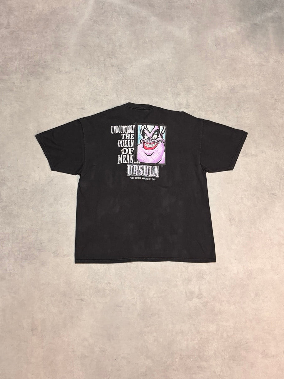 90's DISNEY「Villains Ursula」USA製 キャラクターTシャツ