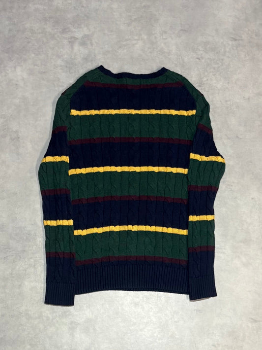 POLO RALPH LAUREN クルーネックボーダーニット