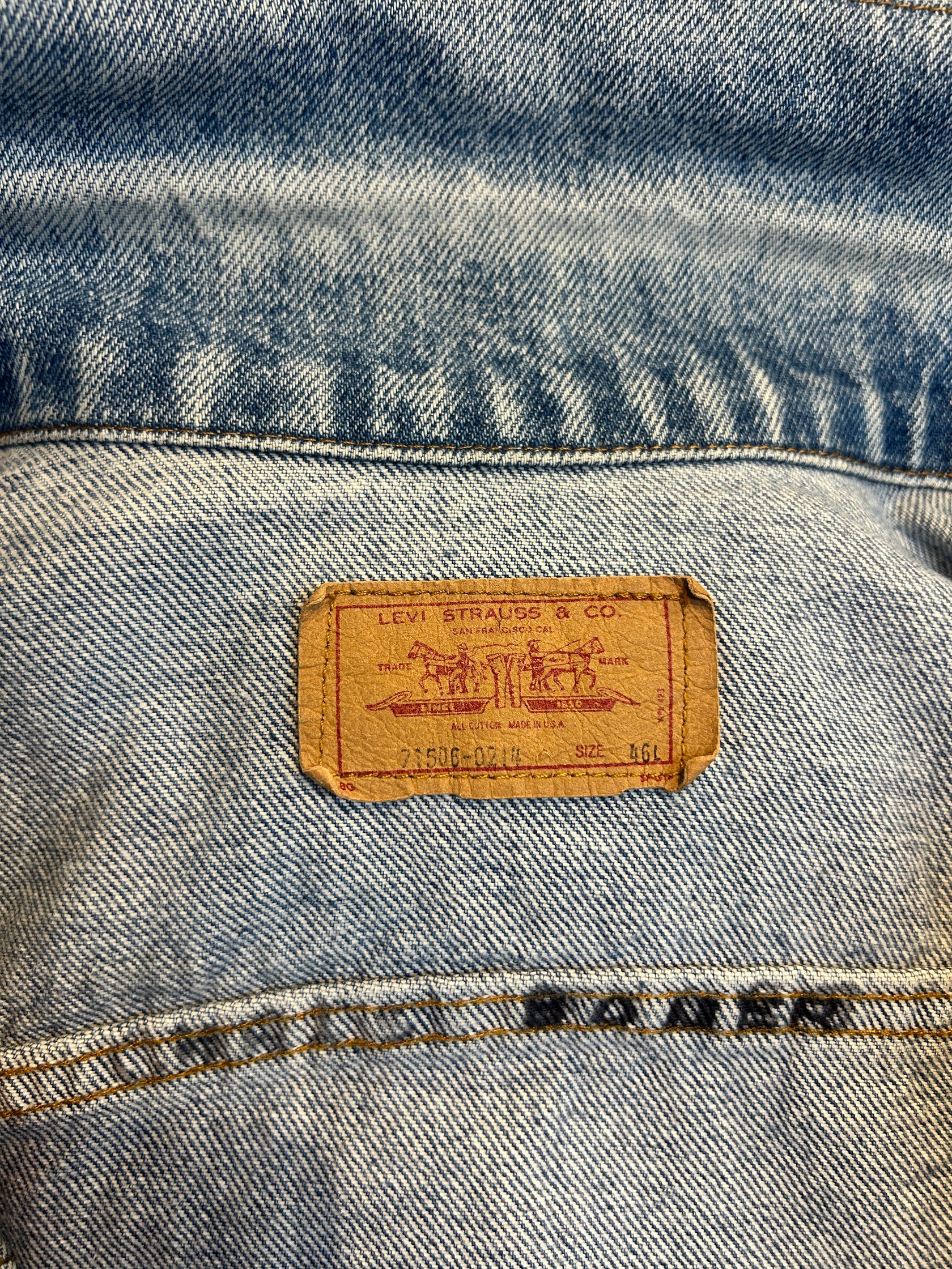 90's Levi's「71506」USA製 デニムジャケット