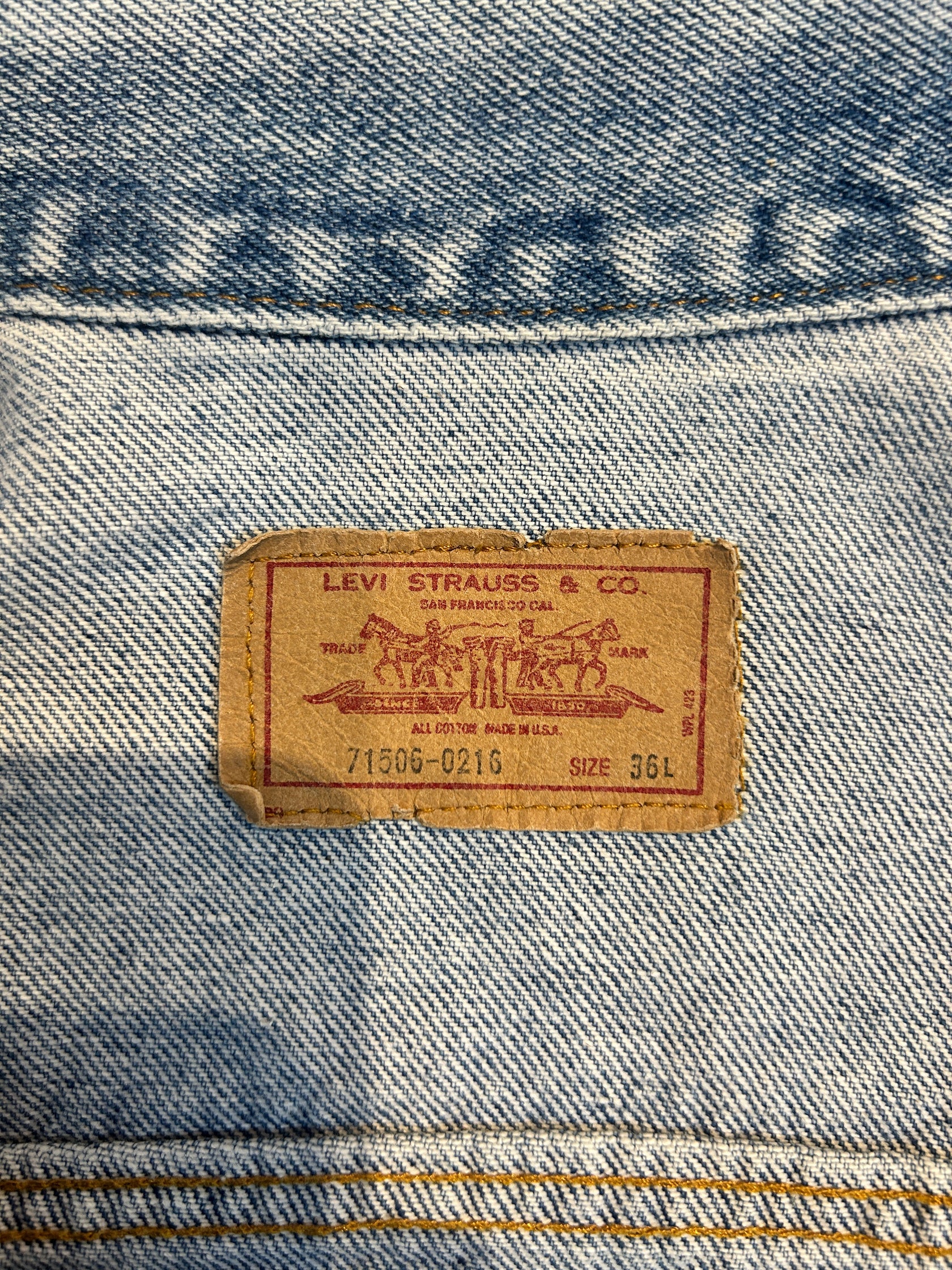 80's Levi's「70506」USA製 デニムジャケット