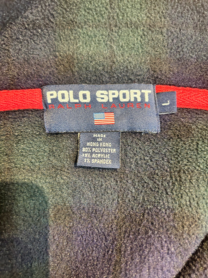 90's「RALPH LAUREN」フリースプルオーバー