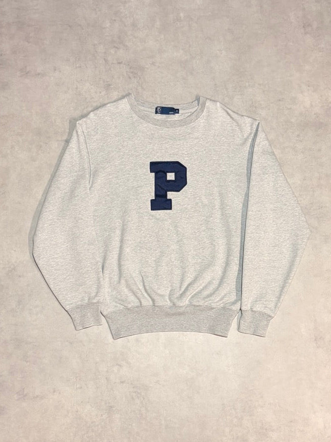 90's~00's POLO BY RALPH LAUREN 「Pワッペン」ロゴスウェット