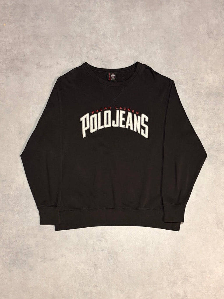 90's~00's RALPH LAUREN「POLO JEANS COMPANY」ロゴスウェット