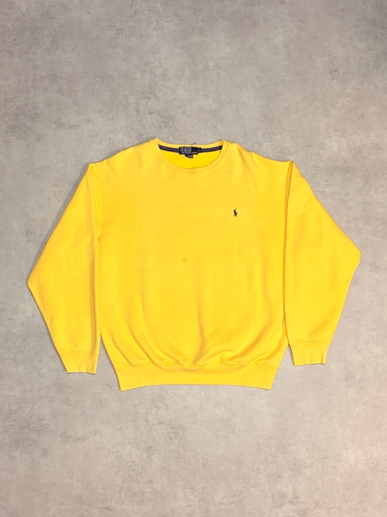 90's POLO BY RALPH LAUREN 「北マリアナ諸島製」ワンポイントスウェット