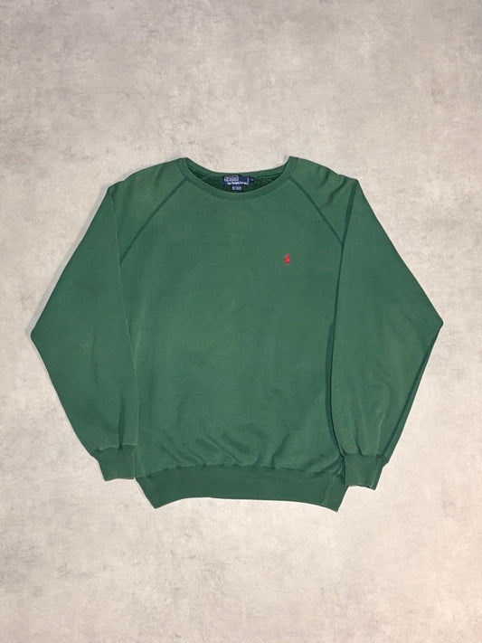 90's POLO BY RALPH LAUREN「香港製」ワンポイントスウェット