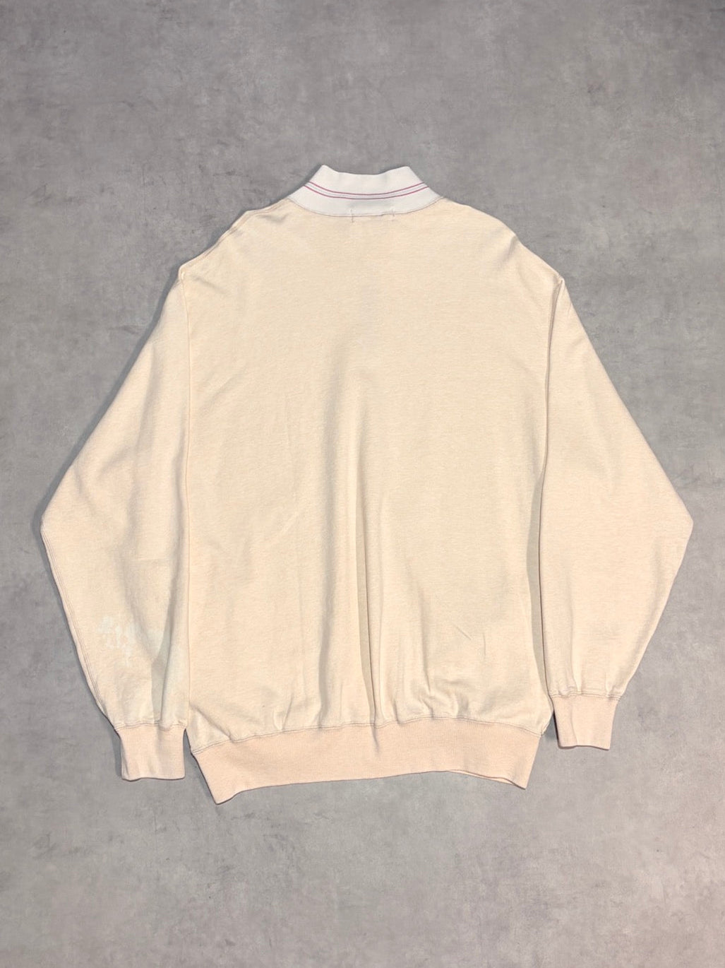 90's POLO BY RALPH LAUREN「香港製」ハーフジップスウェット