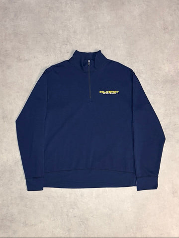 RALPH LAUREN「POLO SPORT」ハーフジップスウェット