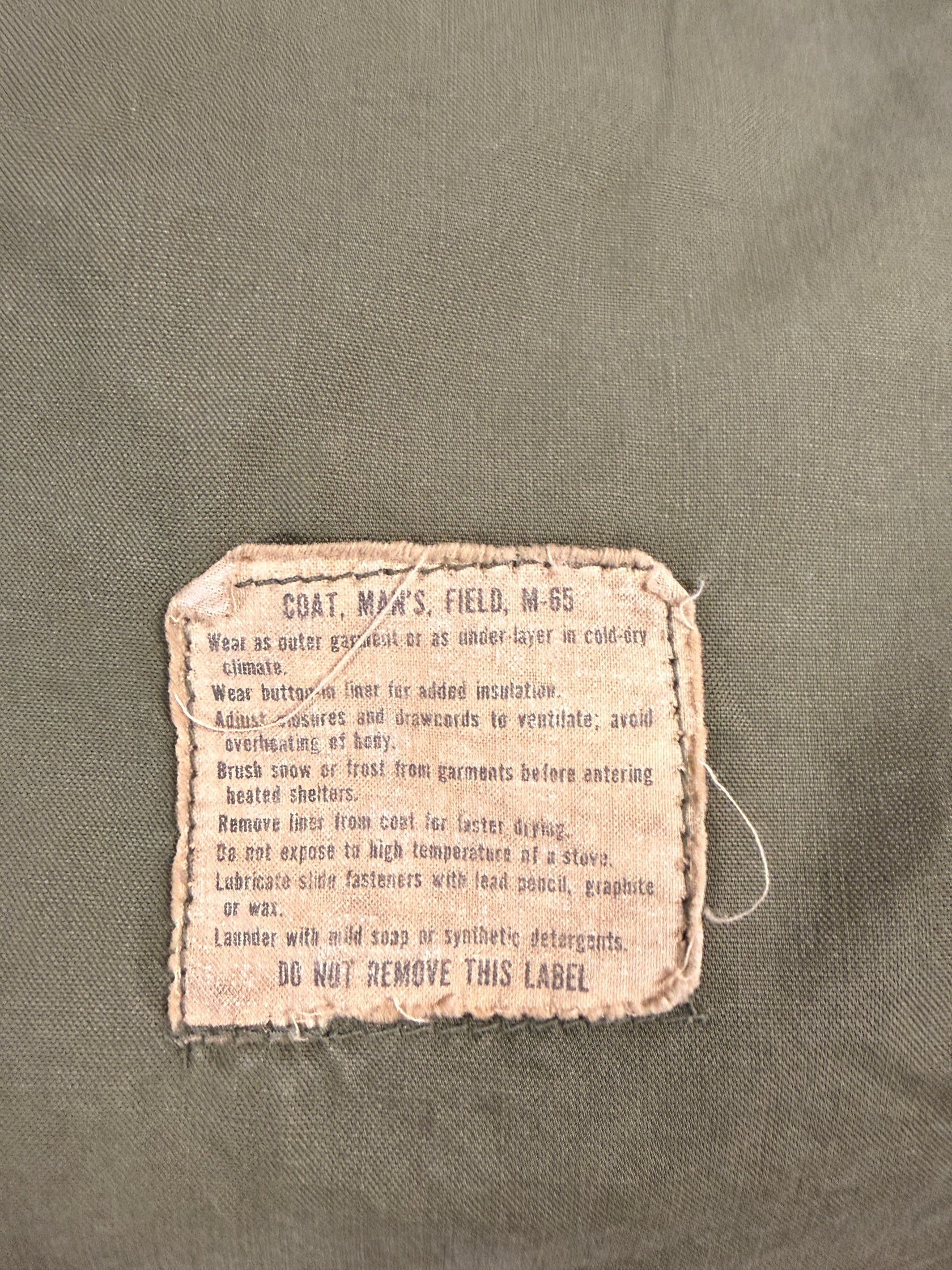 60's U.S.ARMY「M-65」2nd  フィールドジャケット