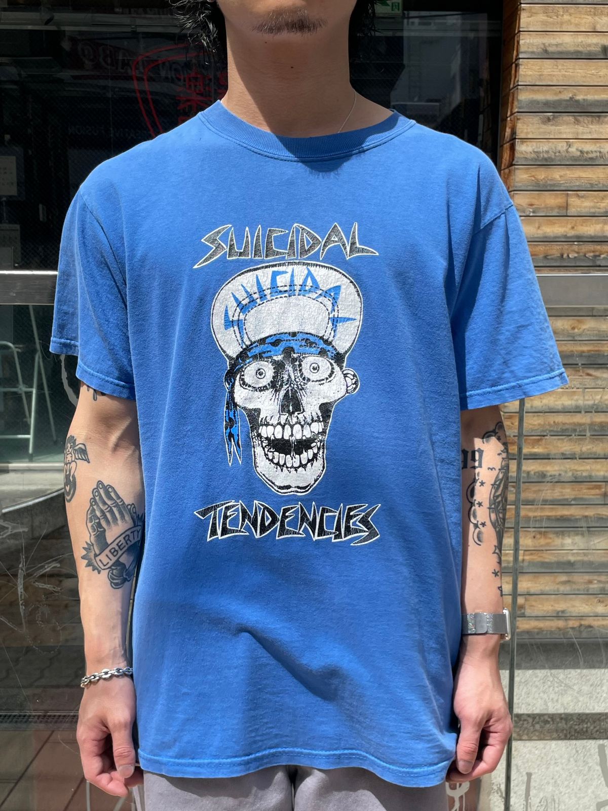 Suicidal Tendencies Tシャツ Suicidal Tendencies Official FlipSkull T-Shirt with Sticker