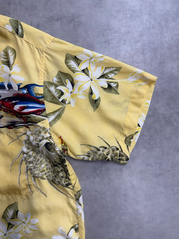 00's PATAGONIA「Pataloha」Fish＆Flower柄　アロハシャツ
