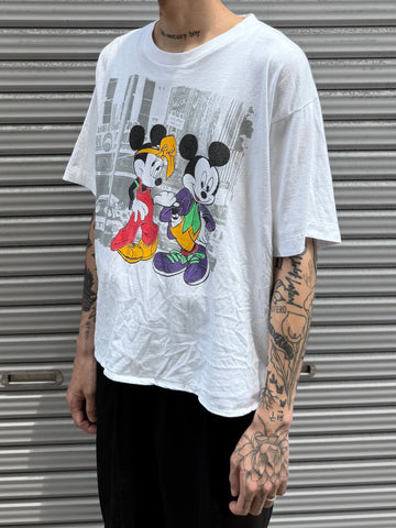 90’s DISNEY 「Mickey ＆ Minnie」キャラクターTシャツ