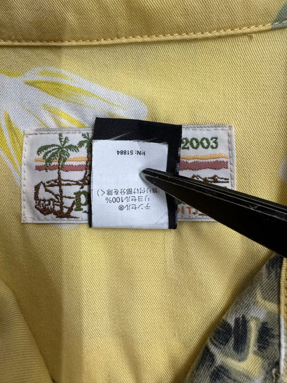 00's PATAGONIA「Pataloha」Fish＆Flower柄　アロハシャツ