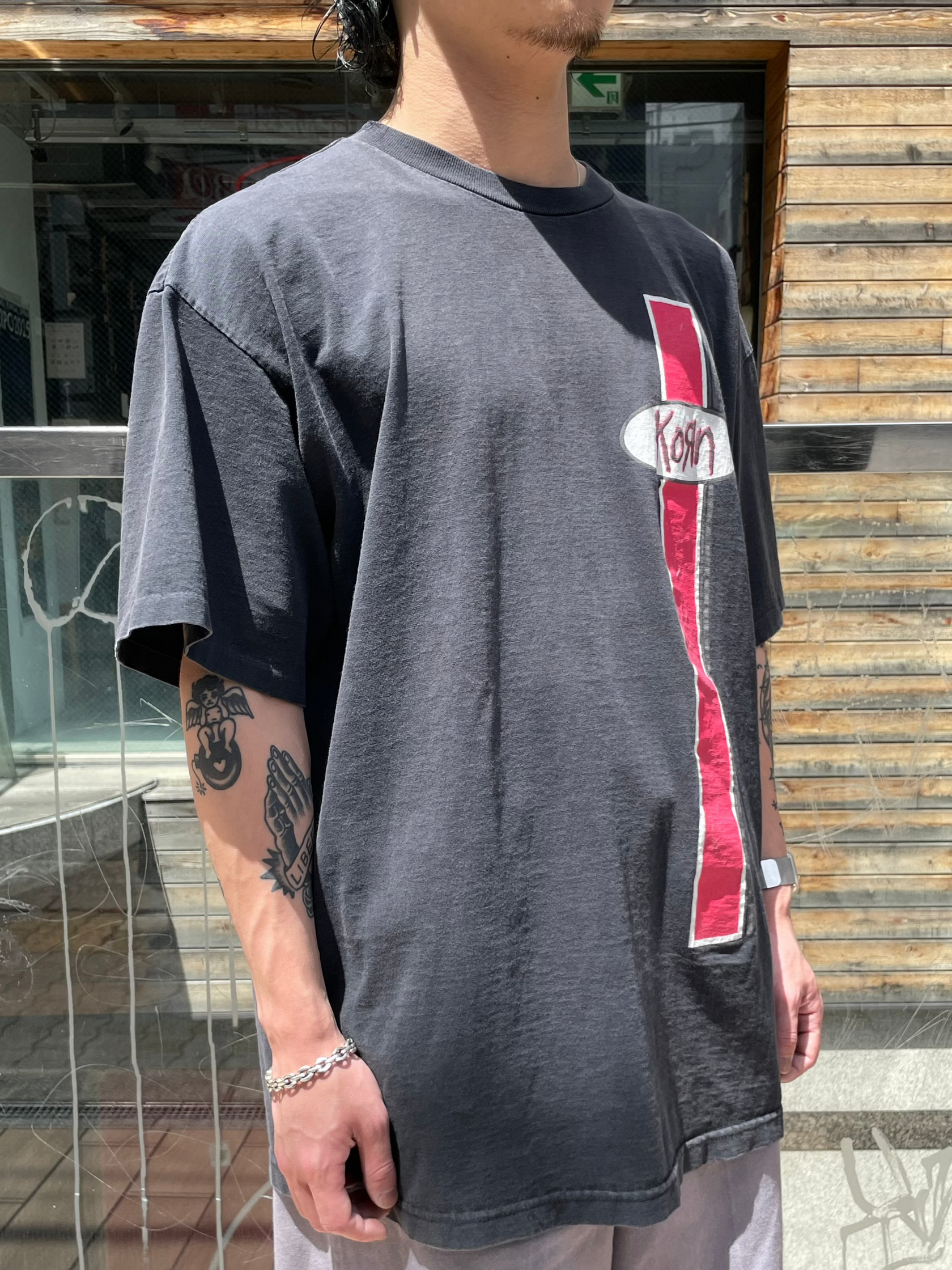 90's~00's KORN USA製 グラフィックTシャツ
