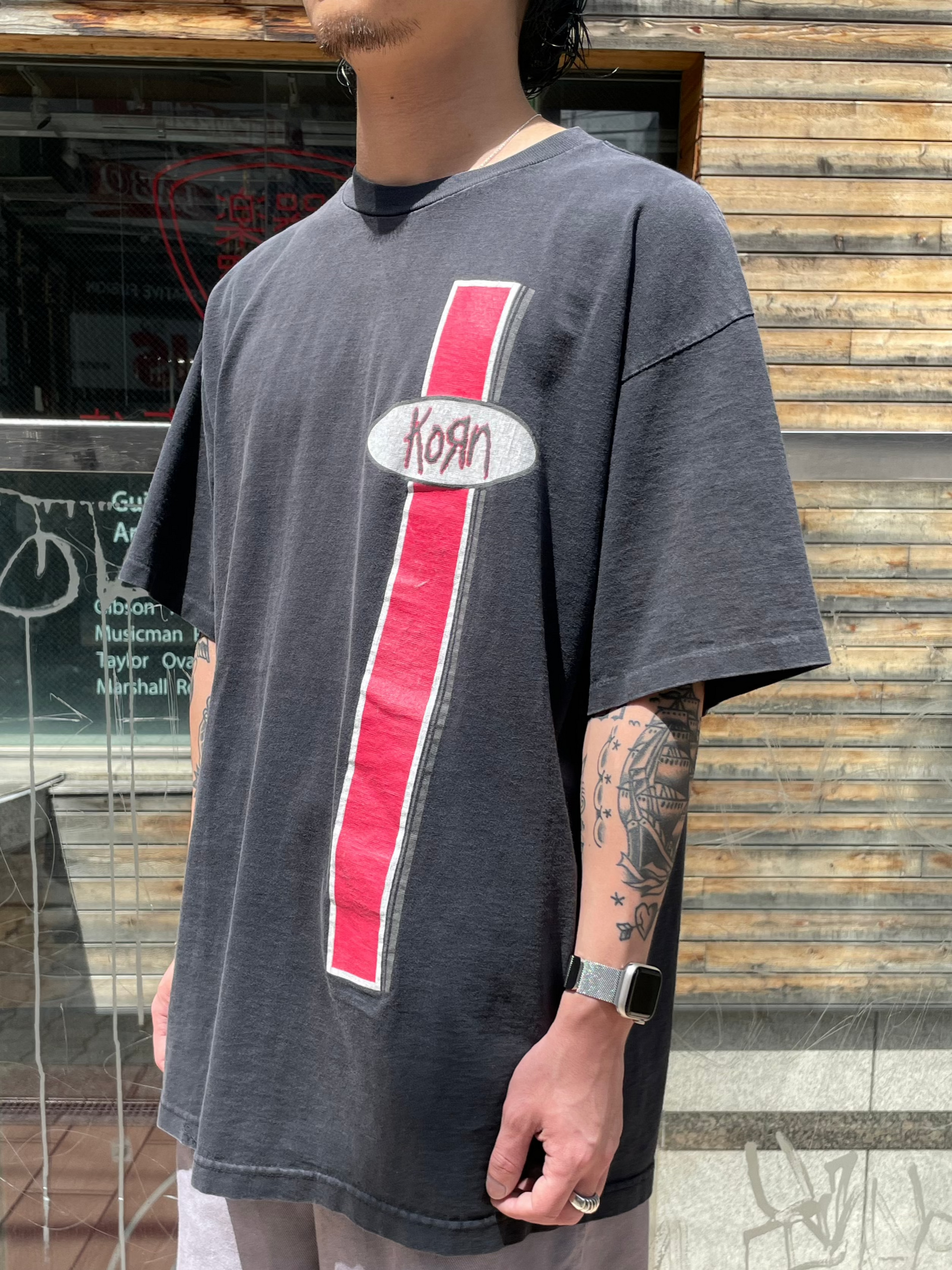 90's~00's KORN USA製 グラフィックTシャツ