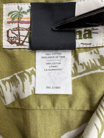 00's PATAGONIA「Pataloha」ヤシの木柄　アロハシャツ