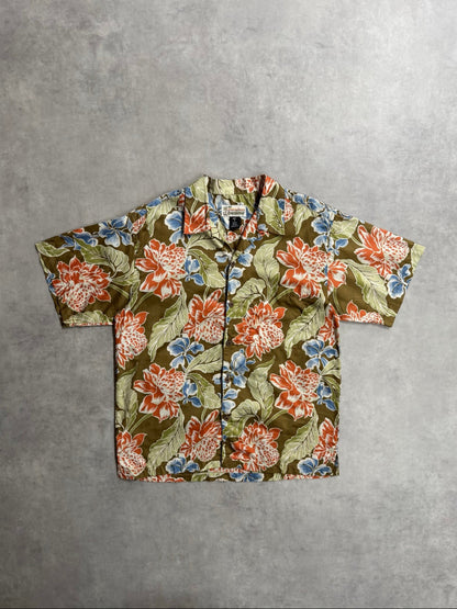 00's PATAGONIA「Pataloha」ボタニカル柄　アロハシャツ