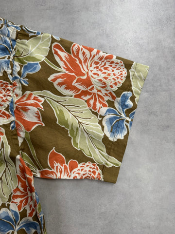 00's PATAGONIA「Pataloha」ボタニカル柄　アロハシャツ