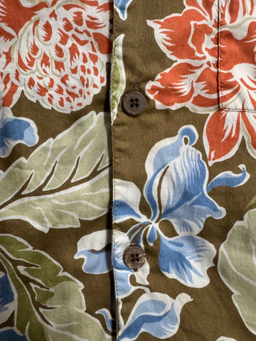 00's PATAGONIA「Pataloha」ボタニカル柄　アロハシャツ