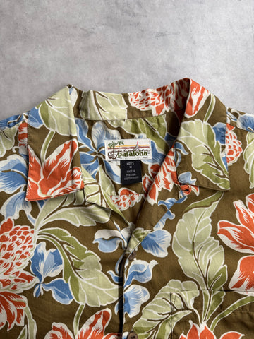 00's PATAGONIA「Pataloha」ボタニカル柄　アロハシャツ
