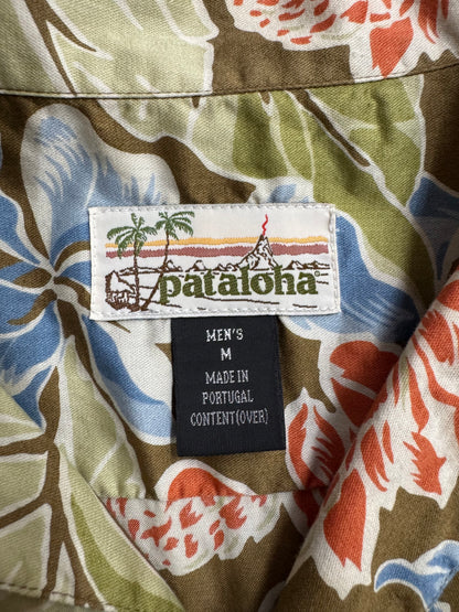 00's PATAGONIA「Pataloha」ボタニカル柄　アロハシャツ