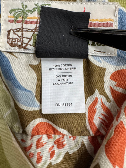 00's PATAGONIA「Pataloha」ボタニカル柄　アロハシャツ