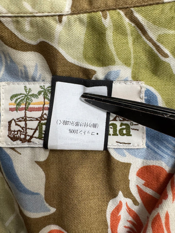00's PATAGONIA「Pataloha」ボタニカル柄　アロハシャツ