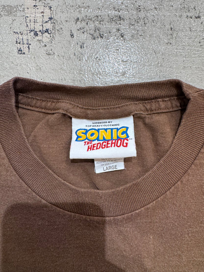 00's SONIC「OLD SCHOOL」キャラクターTシャツ