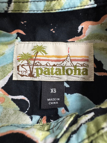 00's PATAGONIA「Pataloha」リーフ柄　アロハシャツ