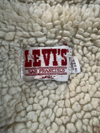 80's LEVI’S「71608-0216」USA製 デニムボアジャケット