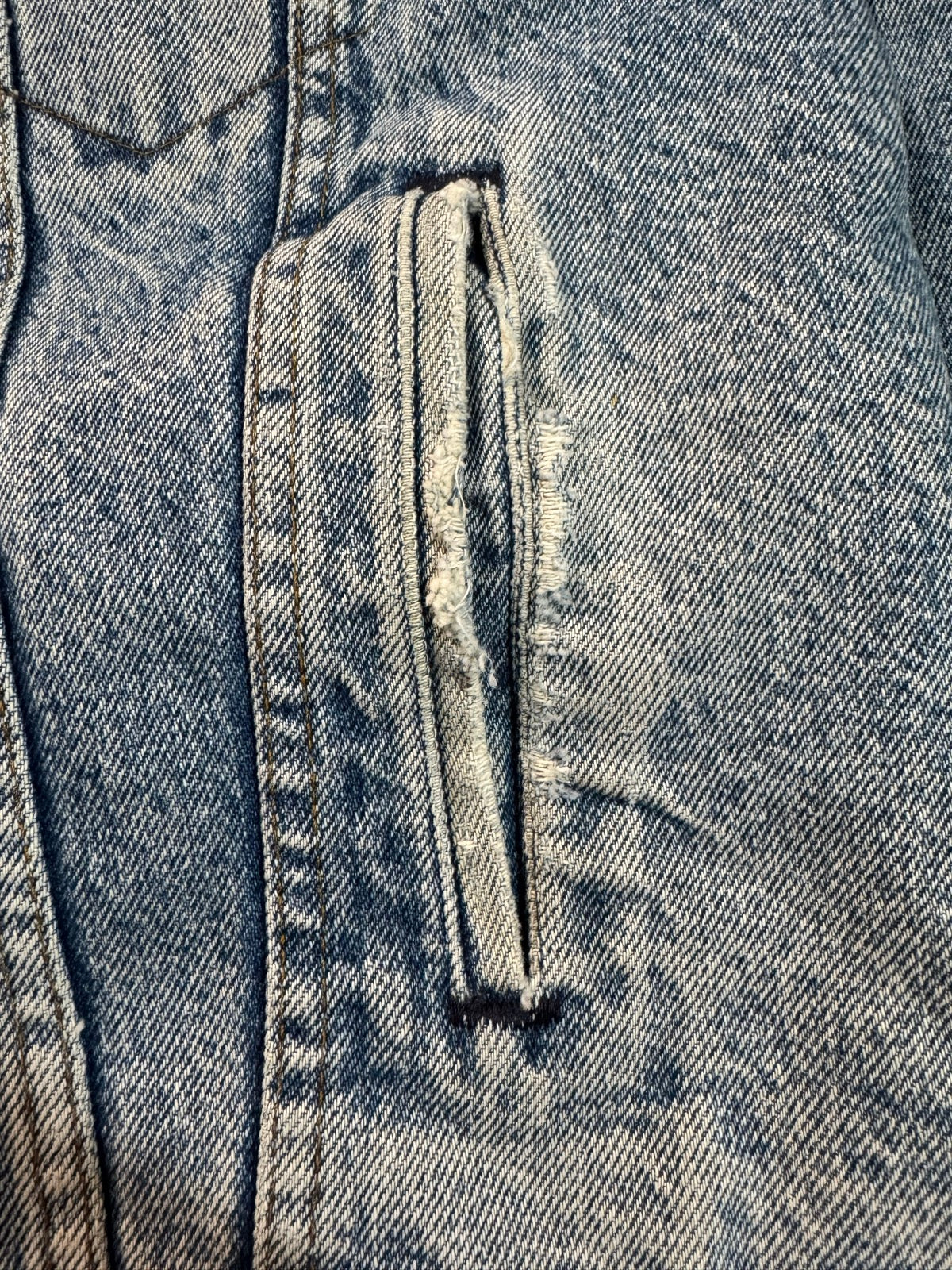 80's LEVI’S「71608-0216」USA製 デニムボアジャケット