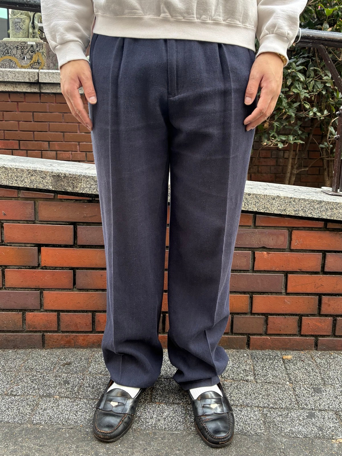 90's Ralph Lauren リネン混 チノパンツ