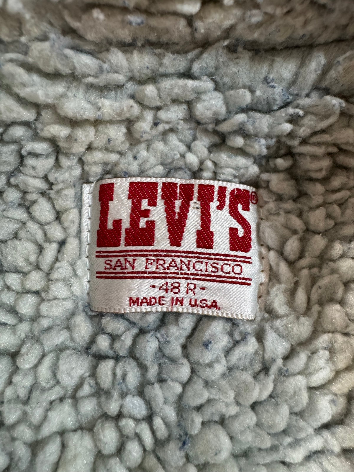 80's LEVI’S「4th type」デニムボアジャケット