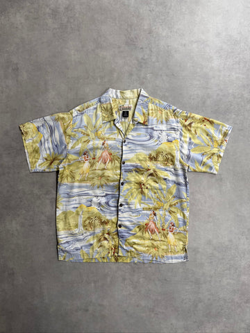 00's PATAGONIA「Pataloha」ヤシの木柄　アロハシャツ