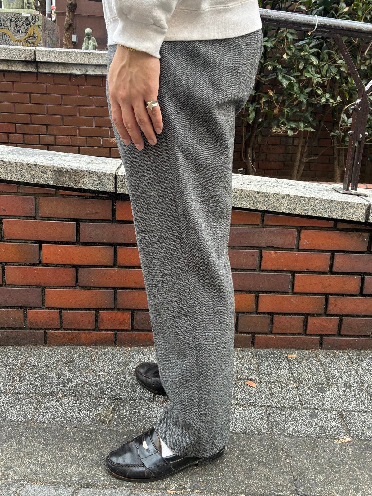90's Ralph lauren ツイードスラックス