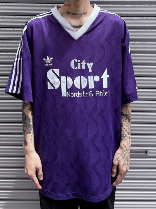90's adidas 「HANSA DOLBERG」サッカーシャツ