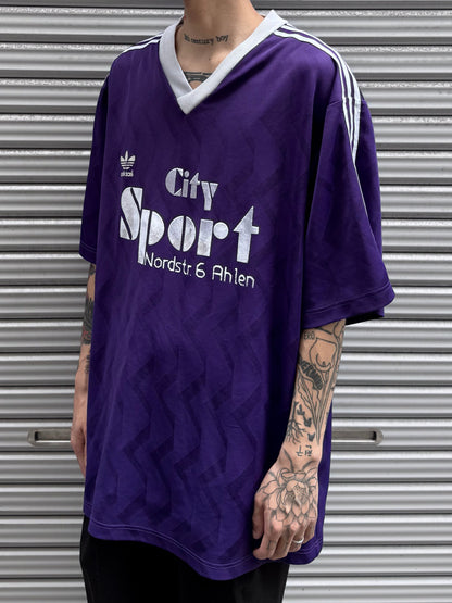 90's adidas 「HANSA DOLBERG」サッカーシャツ