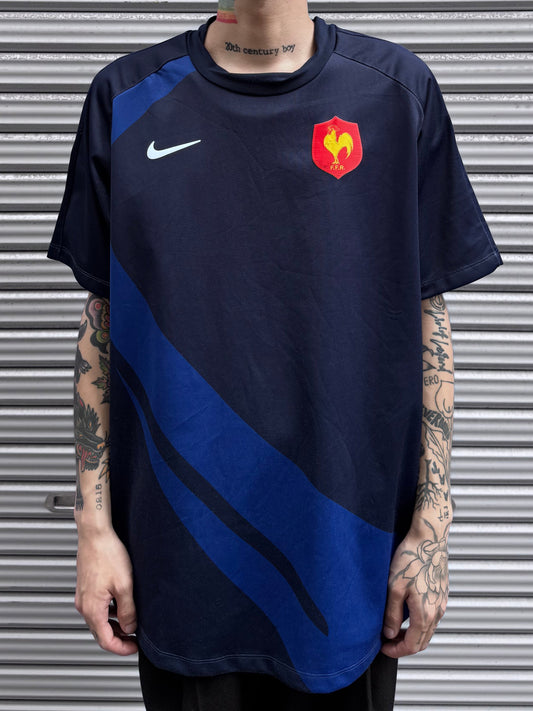 00’s NIKE 「FRANCE」ラグビーシャツ