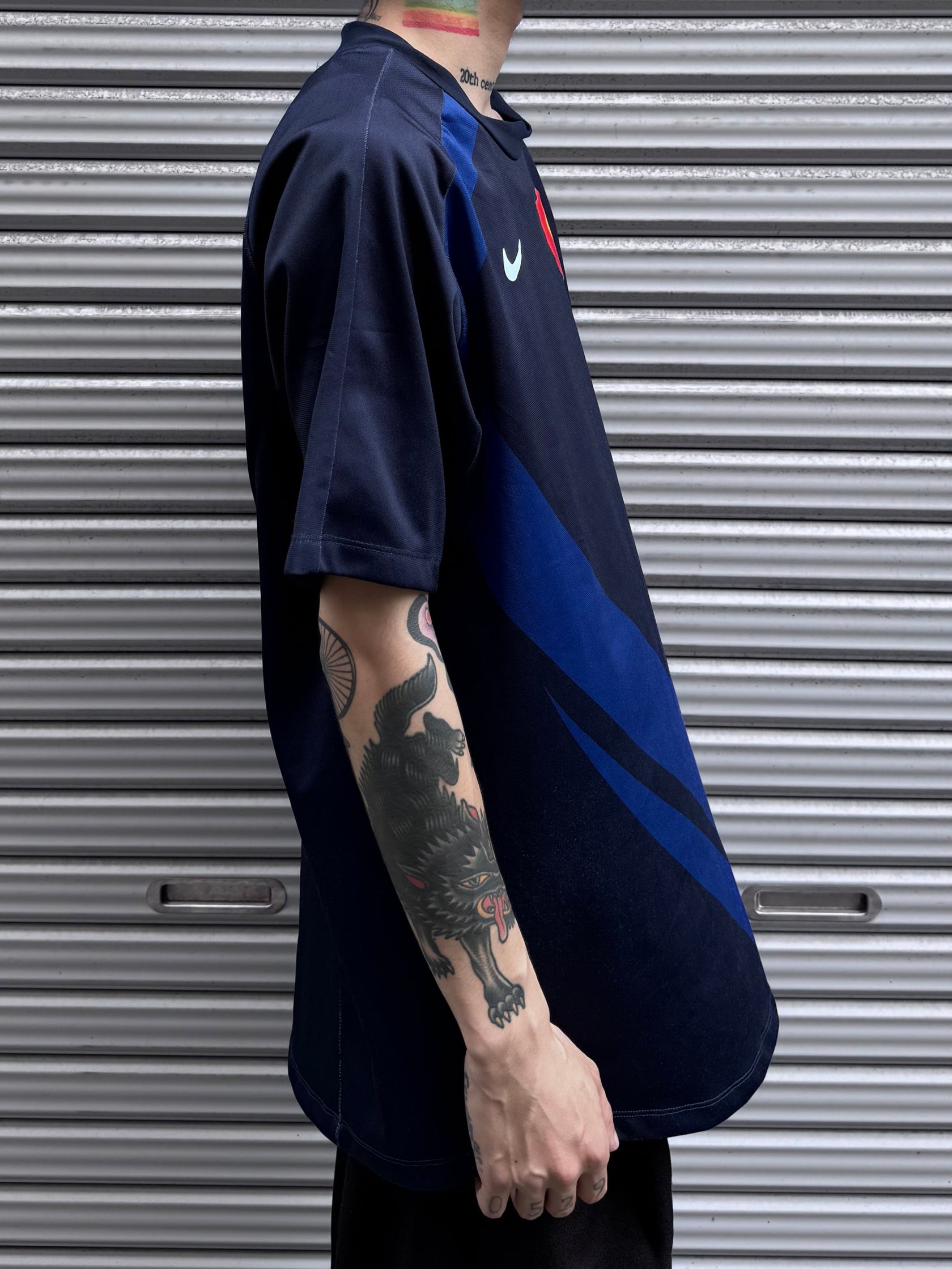 00’s NIKE 「FRANCE」ラグビーシャツ